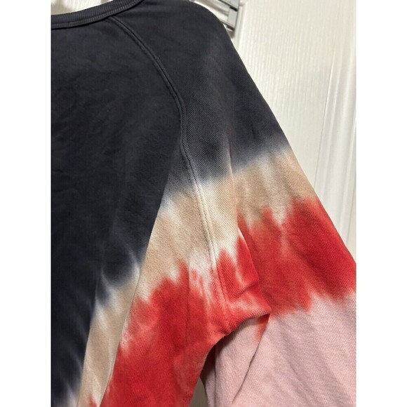 DAYDREAMER Flying V Varsity Sweatshirt Tie Dye Women’s S Crew Neck Pullover Y2K - Picture 10 of 16